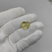 Цитрин сердце 15.5*15.5 мм