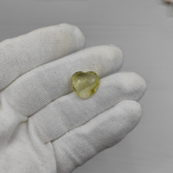 Цитрин сердце 15.5*15.5 мм