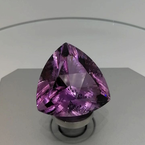 Аметист, триллион Лотос 30*30 мм