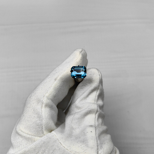 Топаз Лондон октагон, 8*10 мм