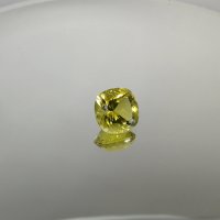 Цитрин, кушон 15*15 мм