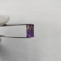 Аметрин багет фантазийный 10*17 мм