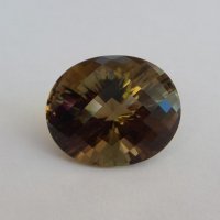 Раухтопаз, овал 19*23 мм