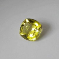 Цитрин, кушон 18*18 мм