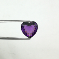 Аметист сердце 14*14 мм