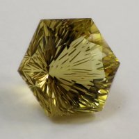 Цитрин, гексагон, 21*21 мм