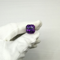 Аметист октагон 14*14 мм