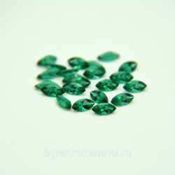 Изумруд гидротермальный, маркиз 6*3 мм