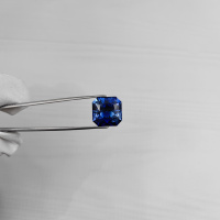 Сапфир выращенный, октагон 16*16 мм