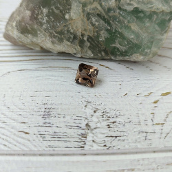 Раухтопаз, октагон 9*9 мм