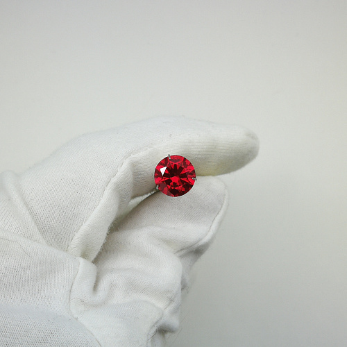 Рубин выращенный, круг 10 мм
