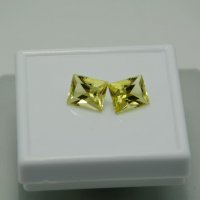 Цитрин, багет, 9*11 мм