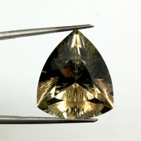 Раухтопаз, триллион, 19*22 мм