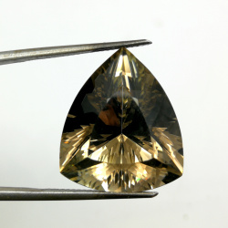 Раухтопаз, триллион, 19*22 мм