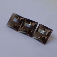 Раухтопаз, квадрат, 12*12 мм