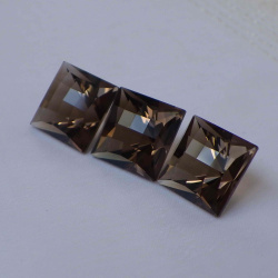 Раухтопаз, квадрат, 12*12 мм