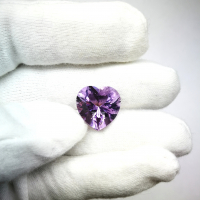 Аметист, сердце 16*16 мм