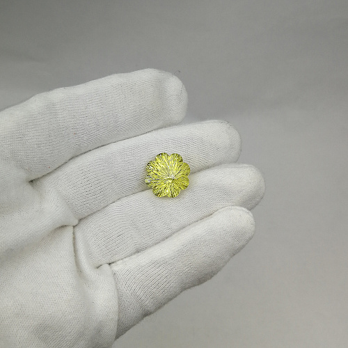 Цитрин цветок 16 мм, 8 лепестков