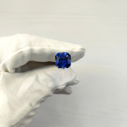 Сапфир выращенный, октагон 11*11 мм