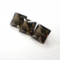 Раухтопаз, квадрат, 10*10 мм