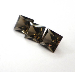 Раухтопаз, квадрат, 10*10 мм