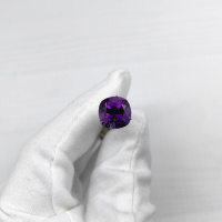 Аметист кушон 12*12 мм