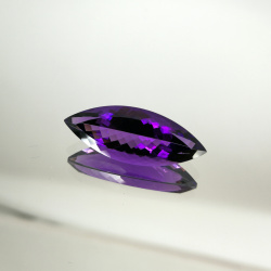 Аметист выращенный, маркиз, 10*26 мм