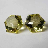 Цитрин, гексагон, 11.5*11.5 мм