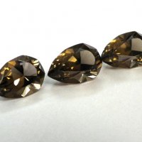 Раухтопаз, груша 8*12 мм