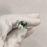 Празиолит, овал, 11*13 мм