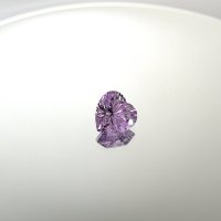 Аметист, сердце фантазийное 15*15 мм