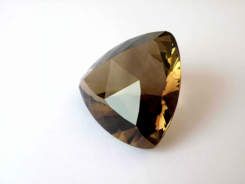 Раухтопаз, триллион Лотос 27*27 мм