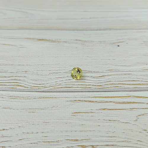 Цитрин круг 10 мм