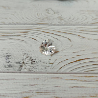 Горный хрусталь, сердце 16*16 мм