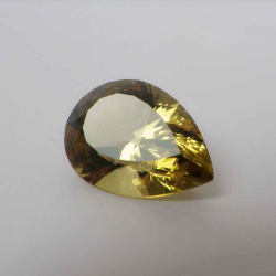 Цитрин, груша 13*18 мм