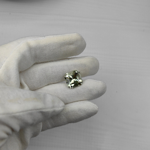 Празиолит октагон 14*14 мм