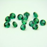 Изумруд гидротермальный, круг, 4.5 мм