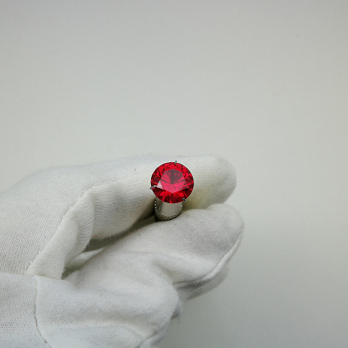 Рубин выращенный, круг 10 мм