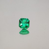 Изумруд колумбийский гидротермальный октагон 8*8 мм