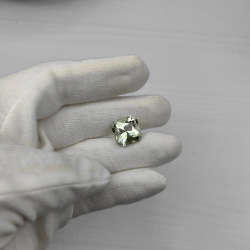 Празиолит октагон 14*14 мм