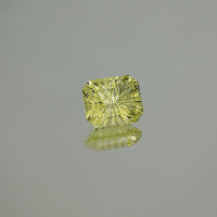 Цитрин, октагон фантазийный 10*12 мм