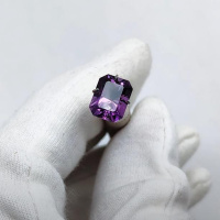 Аметист, октагон 8*10 мм