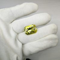 Цитрин октагон 20*15 мм, принцесса