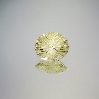 Цитрин светлый, овал фантазийный 18*15 мм