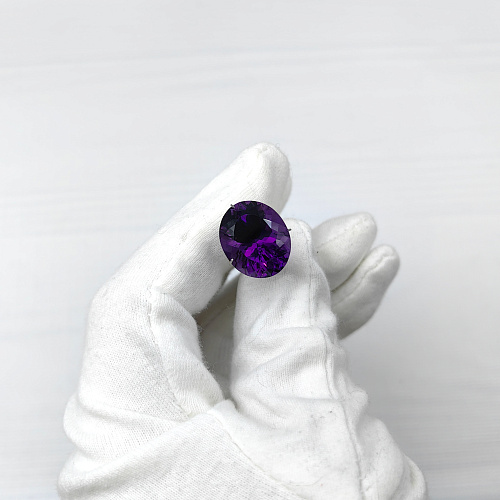 Аметист овал 14*17 мм