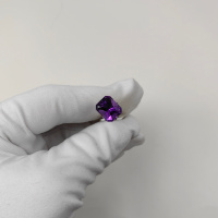 Аметист октагон 10*12 мм