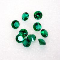 Изумруд гидротермальный, круг 7.0 мм