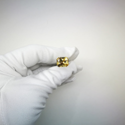 Цитрин медовый, октагон 10*12 мм