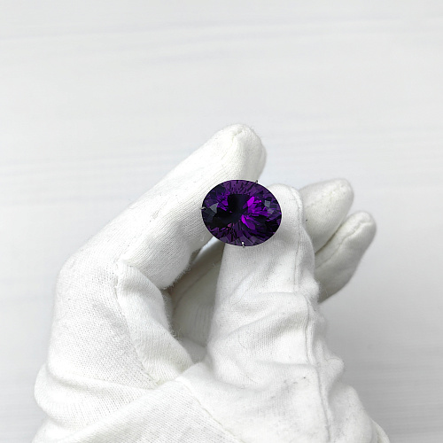 Аметист овал 14*17 мм