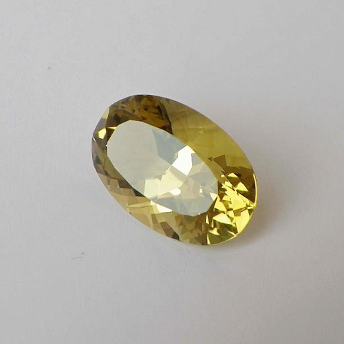 Цитрин, овал, 12*18 мм